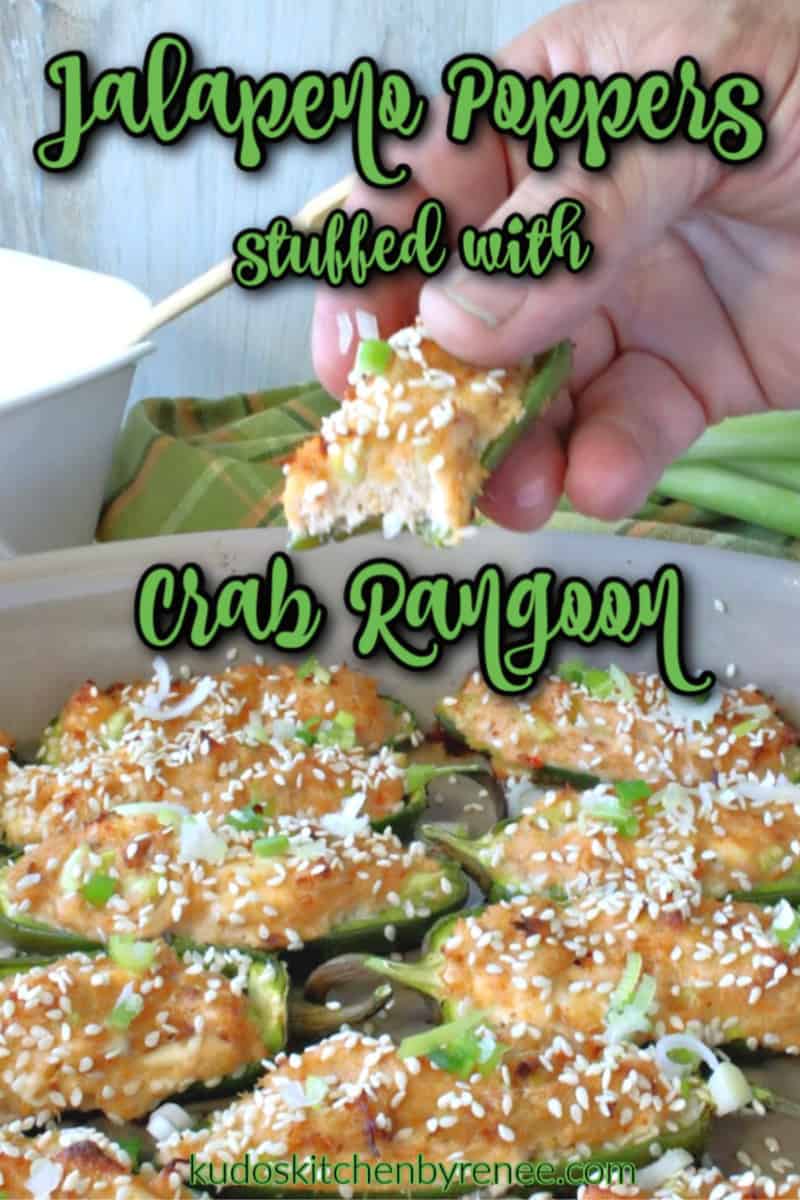 Crab Rangoon Jalapeno Poppers Kudos Kitchen by Renee