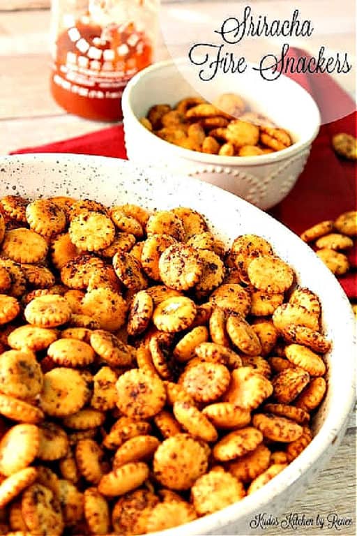 Sriracha Firecracker Oyster Crackers Kudos Kitchen by Renee