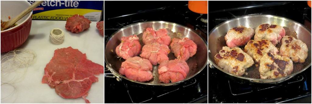 How to make traditional German Beef Rouladen.