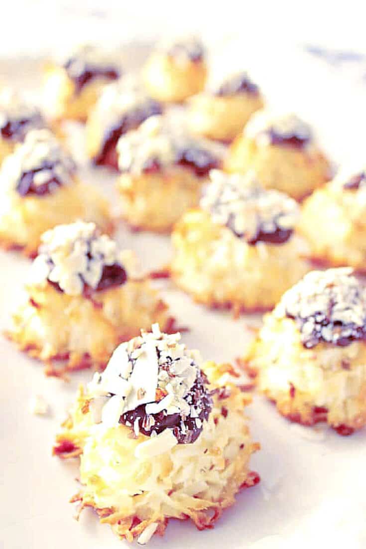 Almond Joy Coconut Macaroons Recipe Kudos Kitchen by Renee