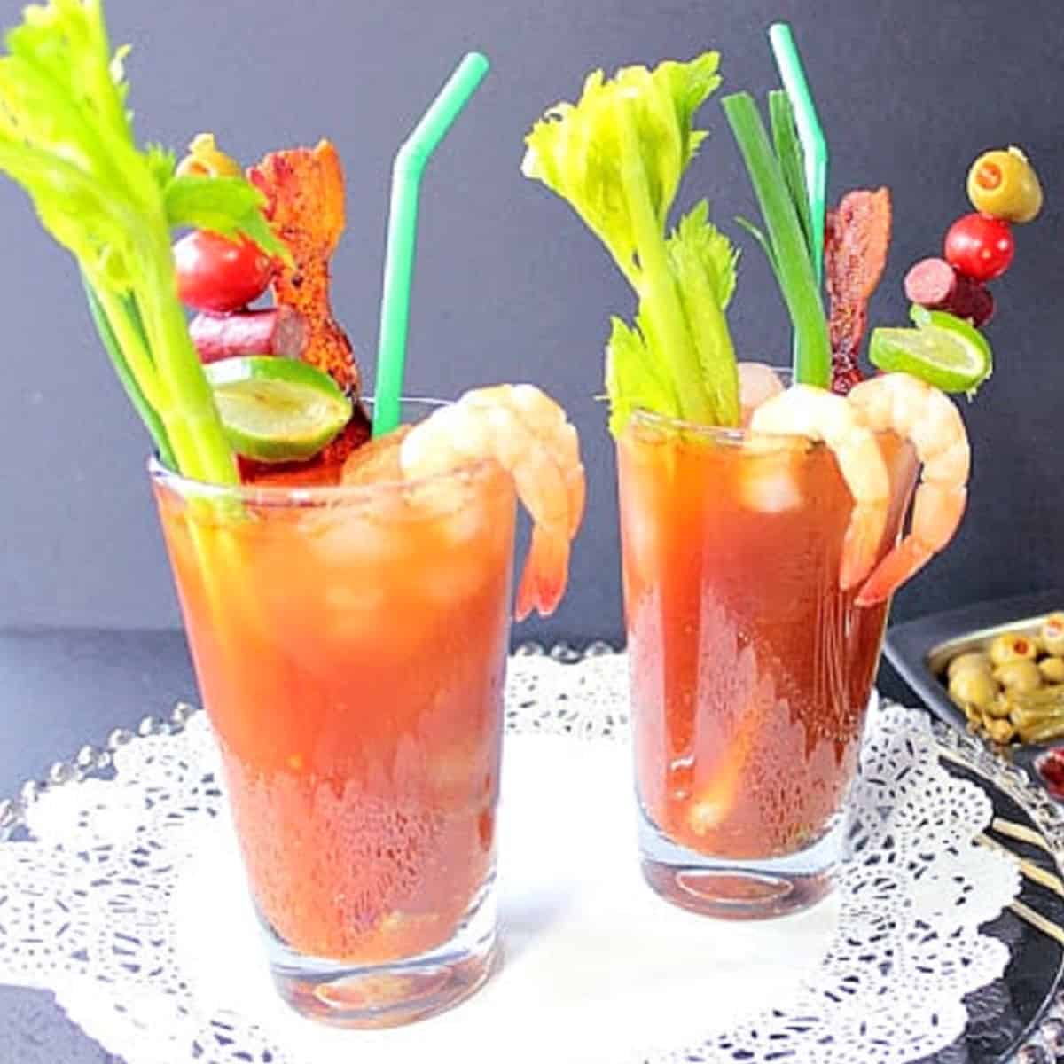 Spicy Bloody Mary Recipe - National Bloody Mary Day