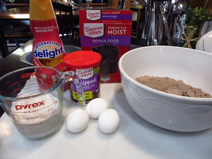 The ingredients for making Ice Cream Cone Cake Pops.