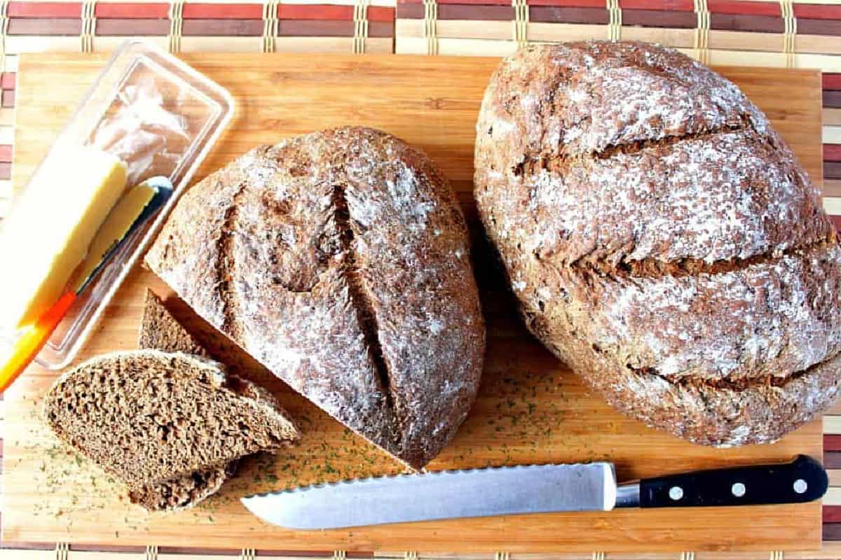 Onion Rye Bread with Dill Kudos Kitchen by Renee