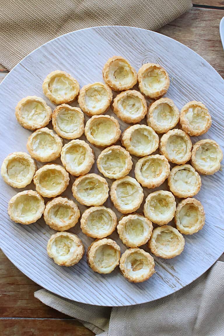 How to Make Fillable Puff Pastry Appetizer Cups Kudos Kitchen