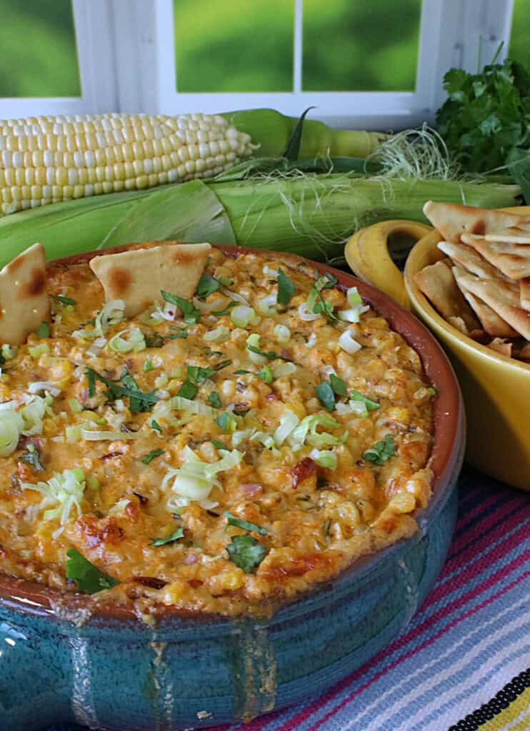 Mexican Street Corn Dip - Kudos Kitchen by Renee