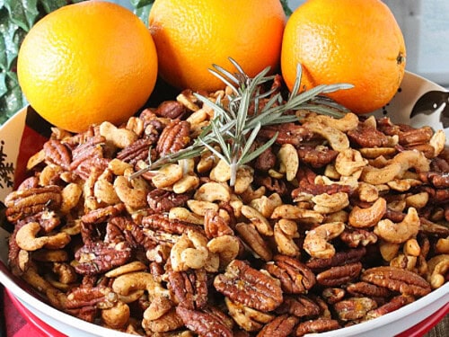 ぽかぽか。/ Nutts Roasted Orange and Herb Spiced Nuts - Kudos Kitchen by Renee